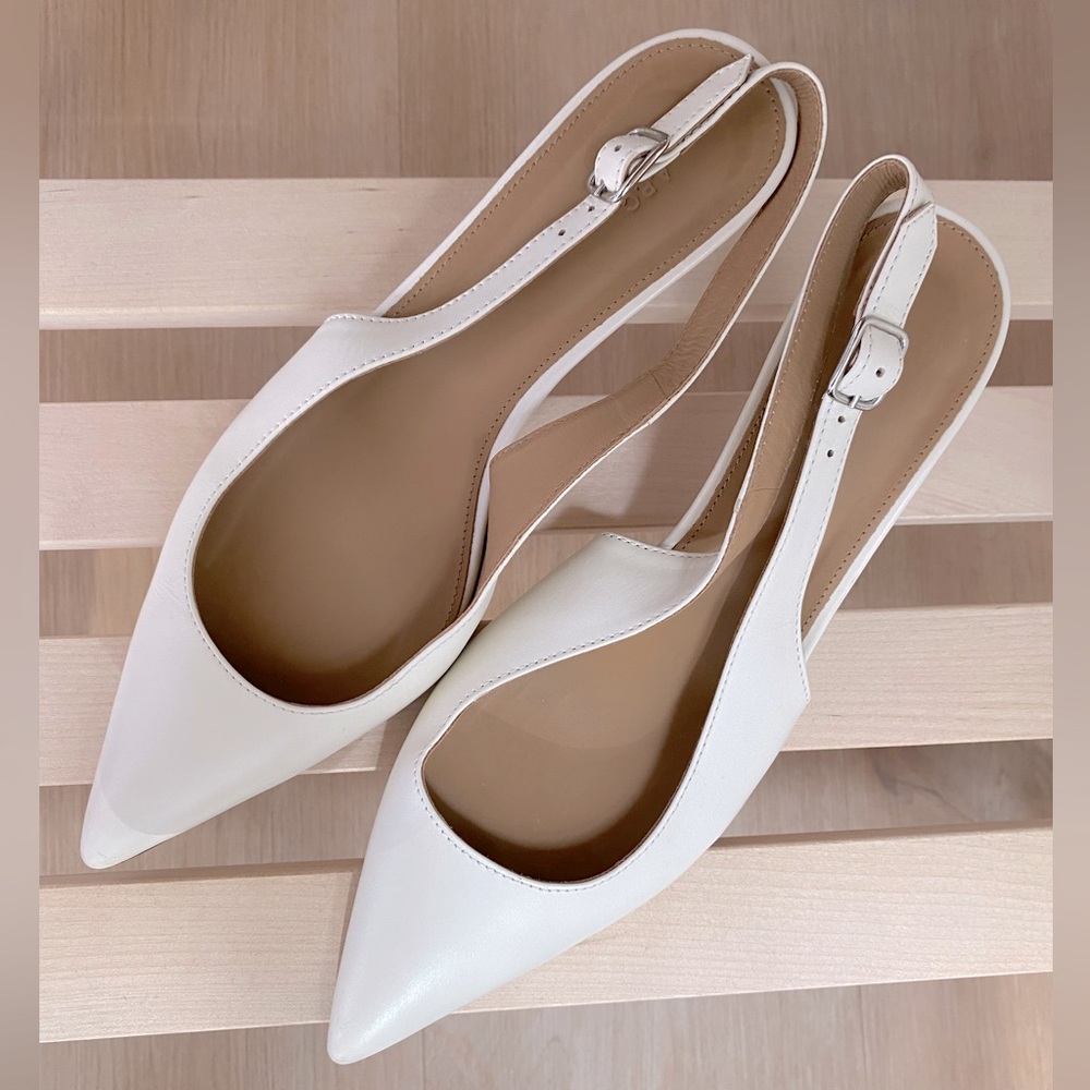 A.P.C. Slingback Kitten heels